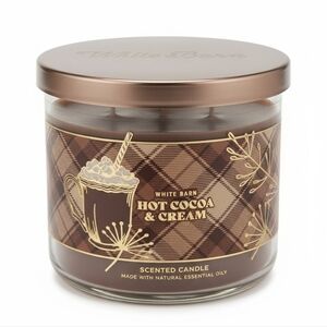 Bath & Body Works Hot Coco and Cream 3 Wick Candle